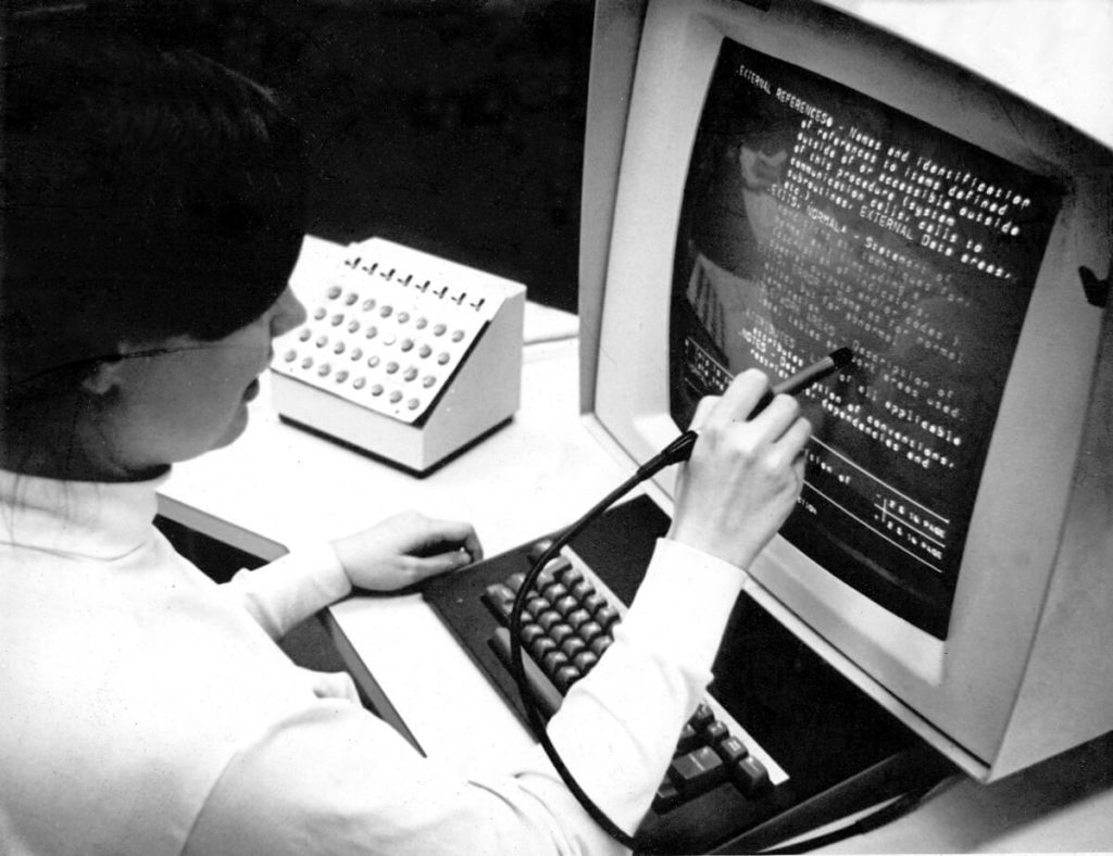 Hypertext Editing System Console Brown University 1969